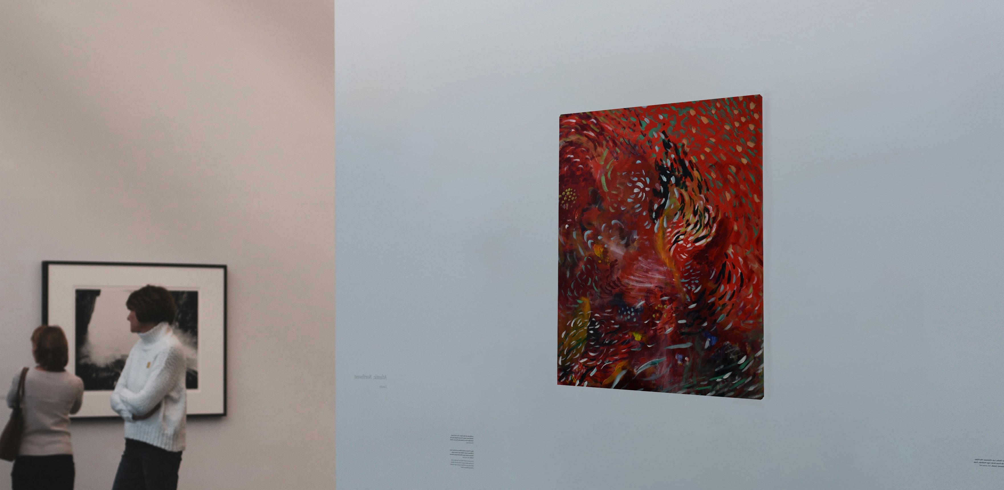 Picture of art in exhibition